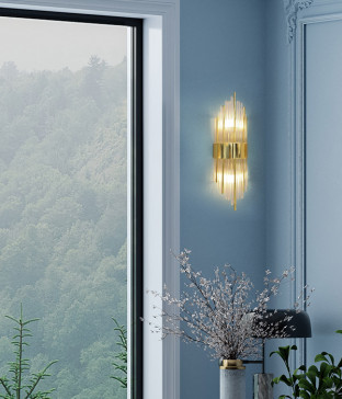 프레스 2등 크리스탈 벽등, 벽조명, 인테리어 벽등